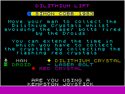 Di-Lithium Lift (1983)(Hewson Consultants)